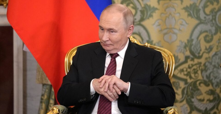 Putin proposes direct peace talks with Ukraine after three years of war