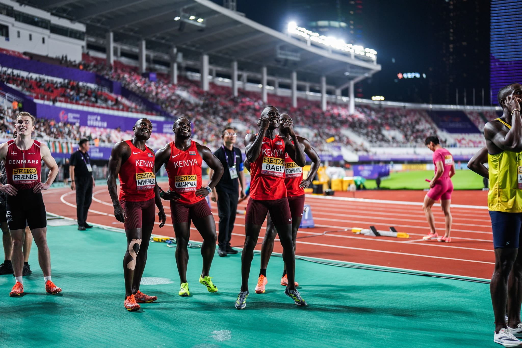 Kenya’s 4x100m men's relay team secures spot at 2025 World Championships