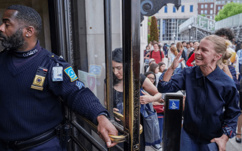 Dozens of students arrested in pro-Palestinian protest at Columbia University
