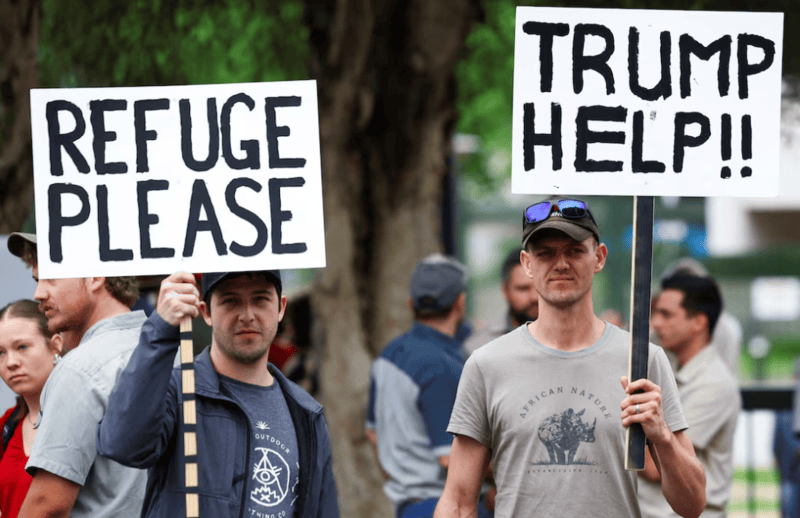 First white South Africans to arrive under US refugee plan as soon as next week
