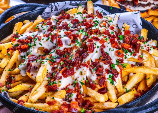 How to make yummy loaded fries at home