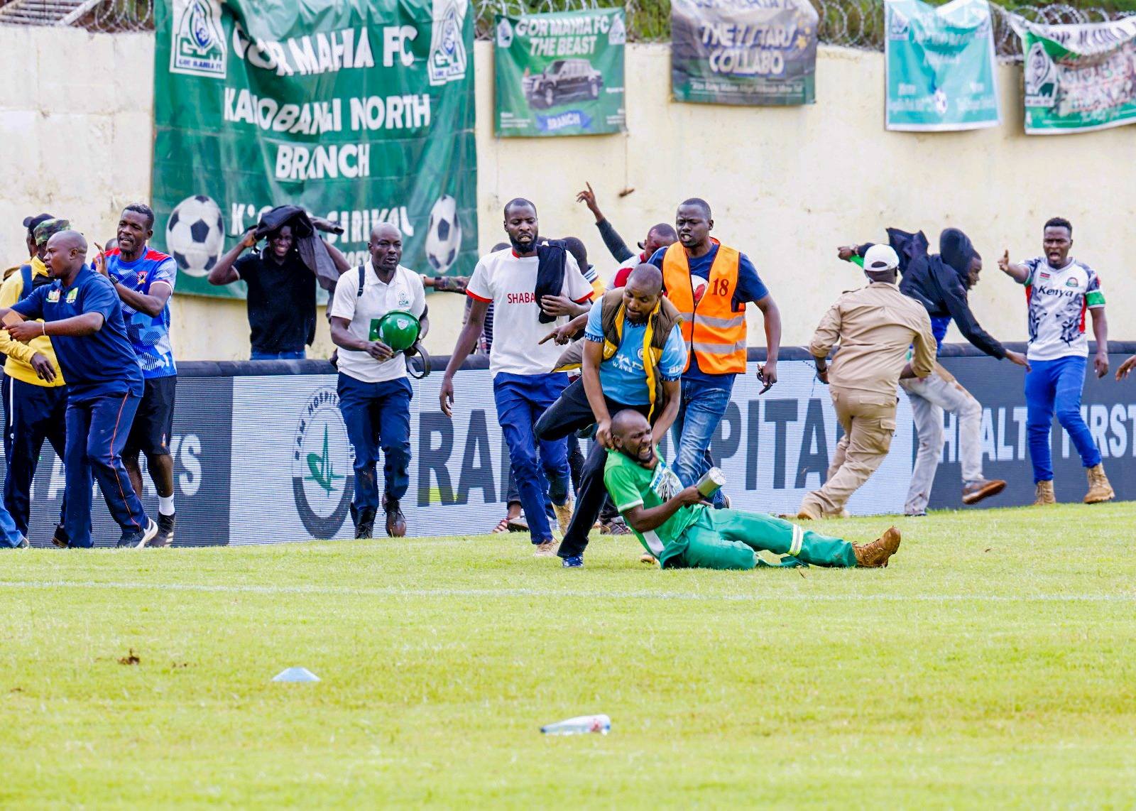 Gor Mahia blames Shabana FC for chaos at Gusii Stadium