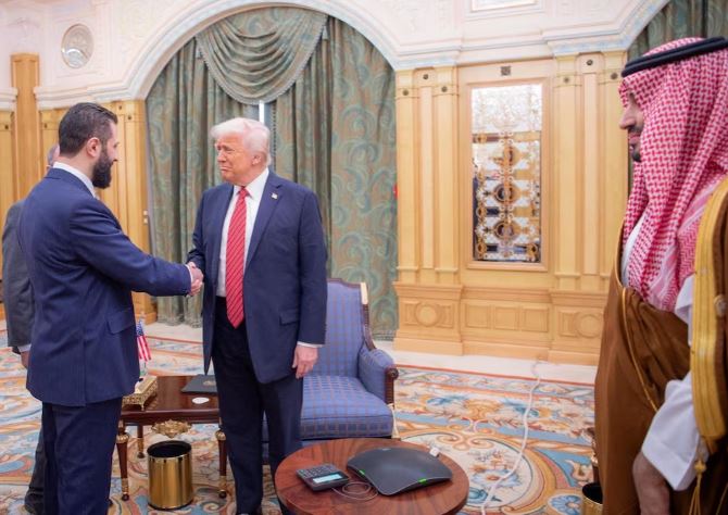 Trump meets President Ahmed al-Shara, says US will lift sanctions on Syria in major policy shift