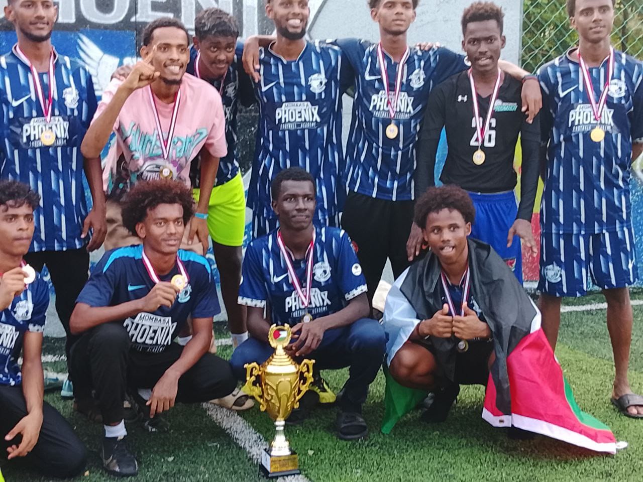 Mombasa Phoenix wins Palestine Freedom cup 7-a-side tournament
