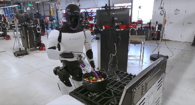 Musk unveils Tesla robots performing household chores in viral demo