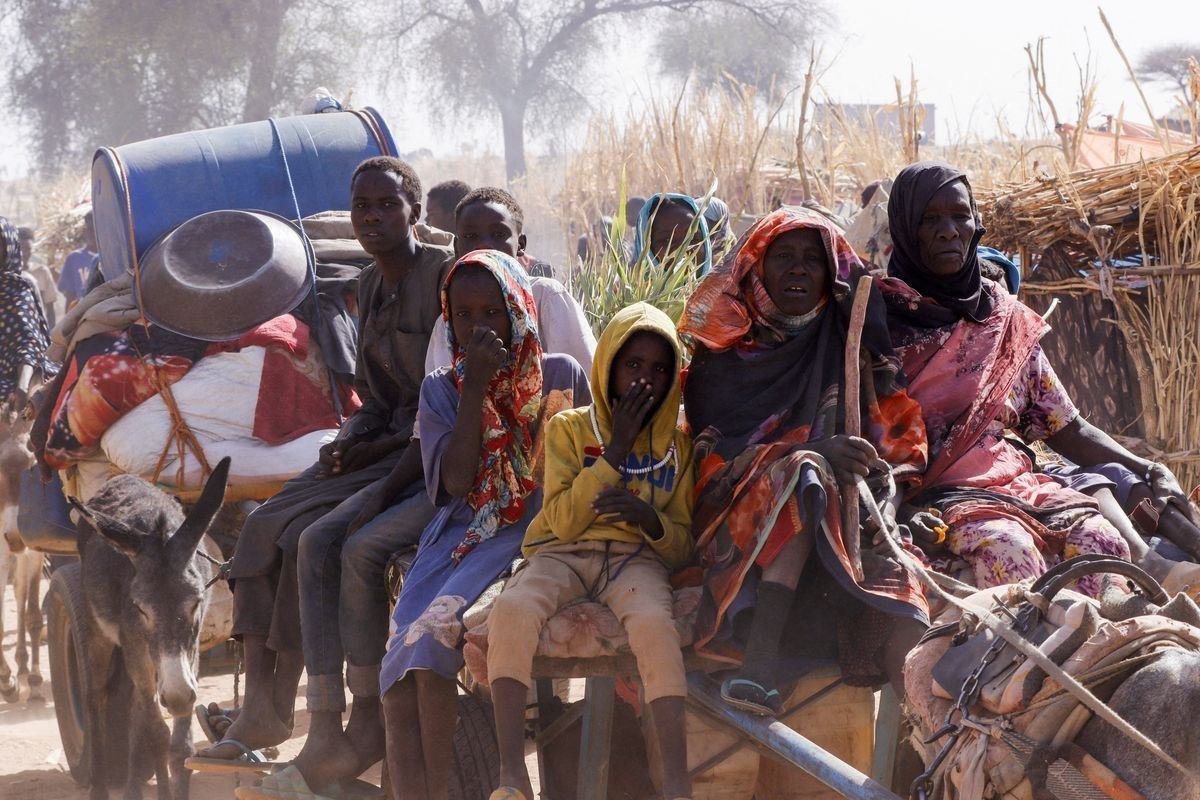 Violence engulfs besieged Zamzam camp in Sudan’s Darfur region