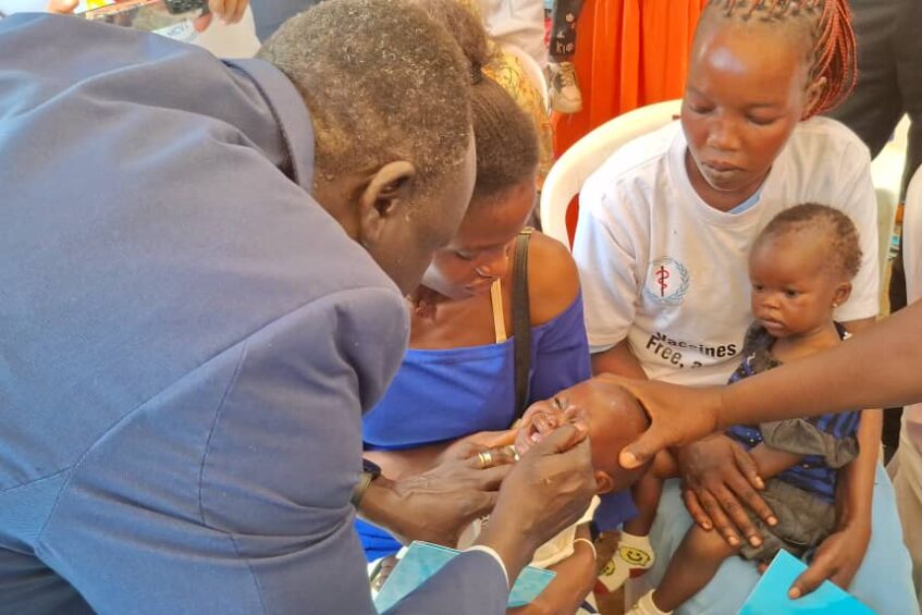 South Sudan launches lifesaving vaccines to fight pneumonia, diarrhoea in children