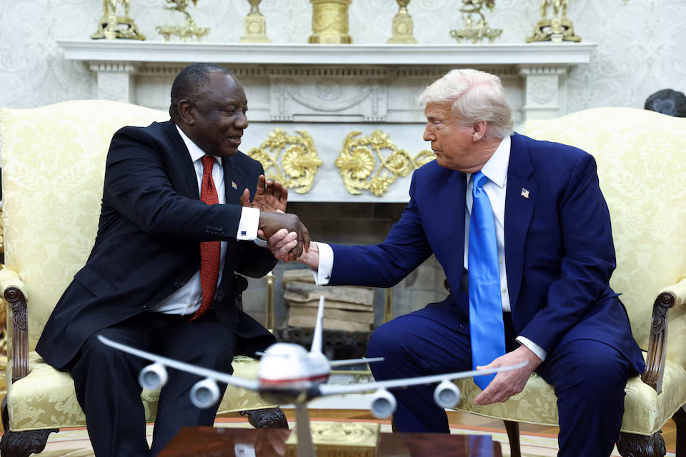 South Africans exasperated by Trump's false claims during Ramaphosa meeting