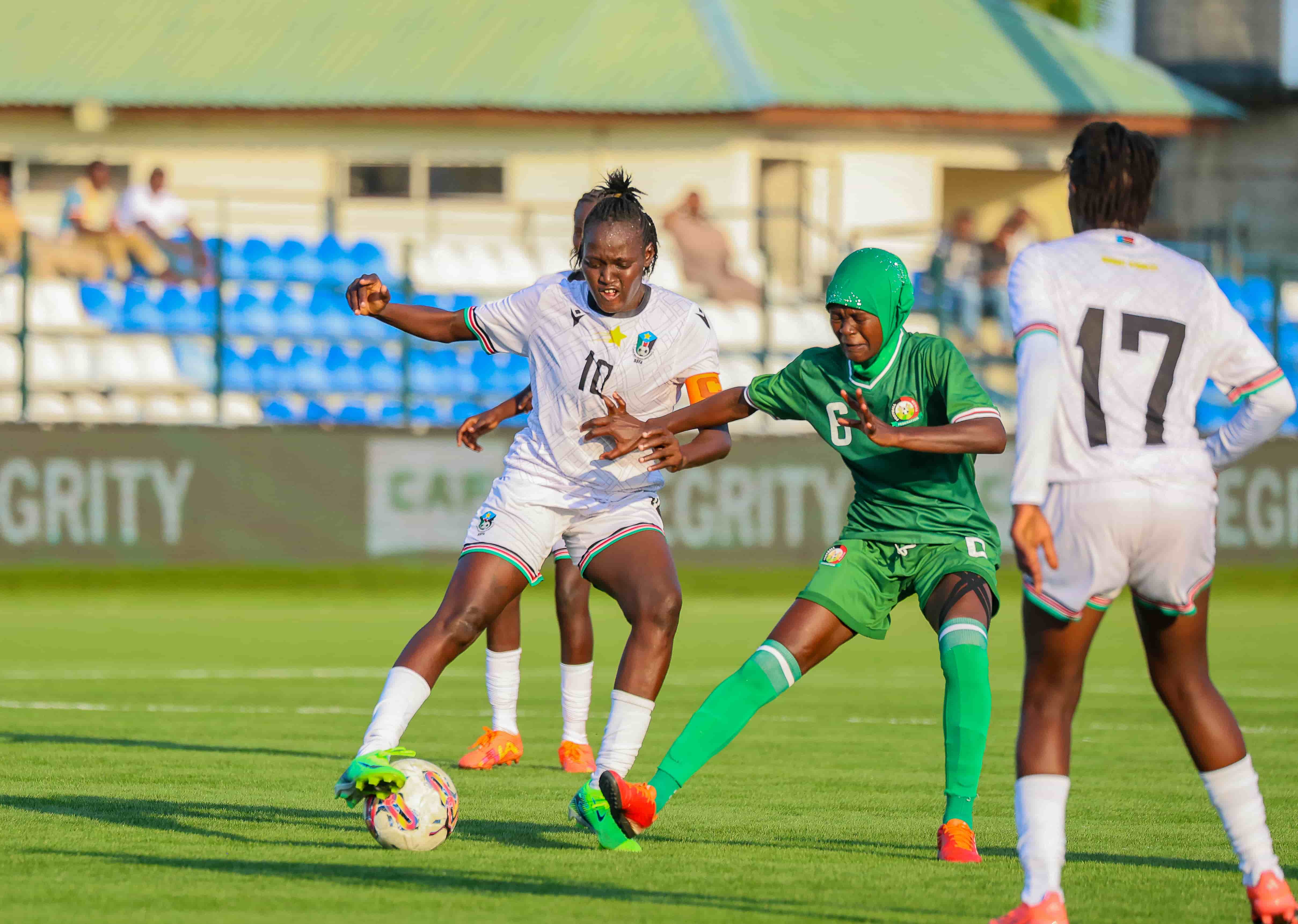 Harambee Starlets sweep aside South Sudan to stay perfect at CECAFA