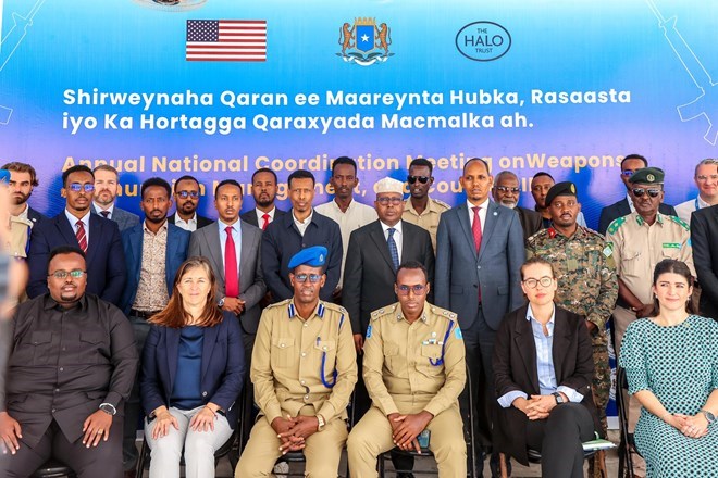 Somalia launches national conference to address threat of lllegal firearms, IEDs