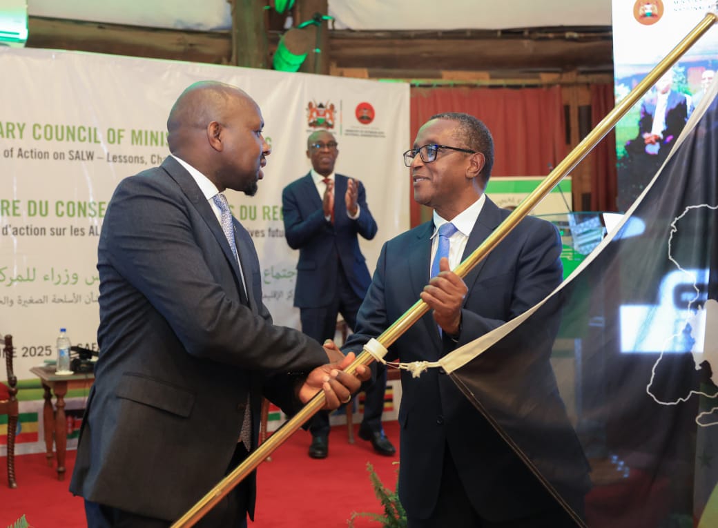 Rwanda takes over from Kenya as chair of regional illicit arms control body