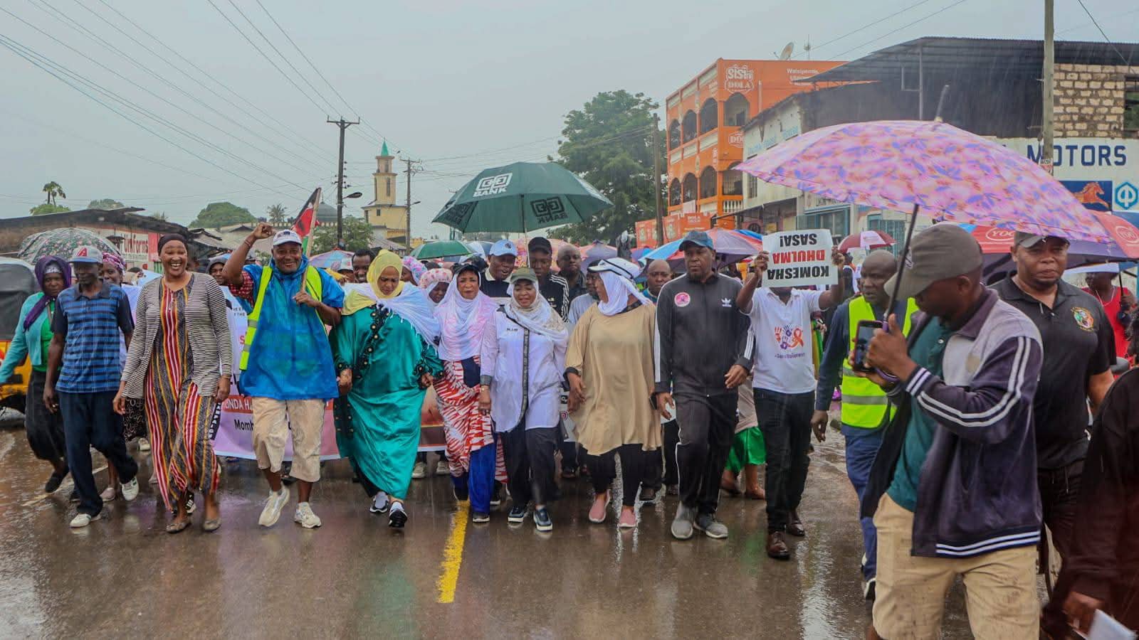 Likoni MP Mishi Mboko leads anti-GBV campaign in Mombasa as calls for justice intensify