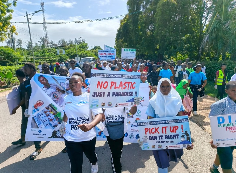 Thousands join plastic pollution fight as Diani Beach festival kicks off in Kwale