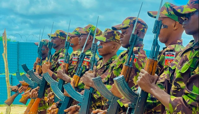 KDF officers to start paying for lunch as government ends free meal programme