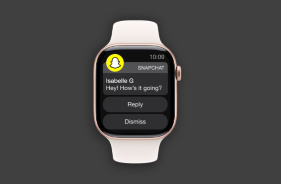 Snapchat messaging is now on Apple Watch