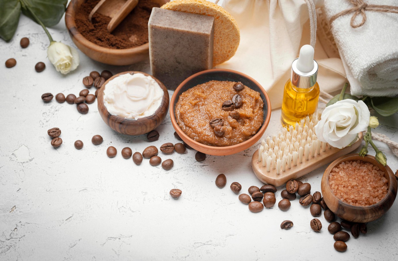 How to make homemade body scrub with basic ingredients