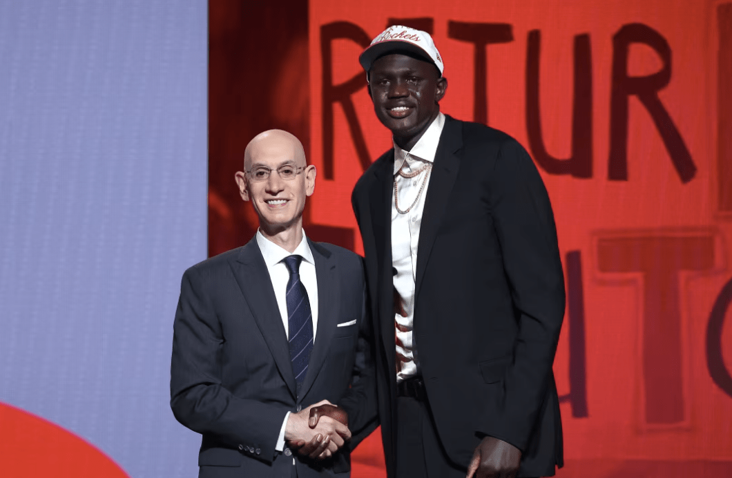 South Sudanese youngster picked 10th in 2025 NBA draft