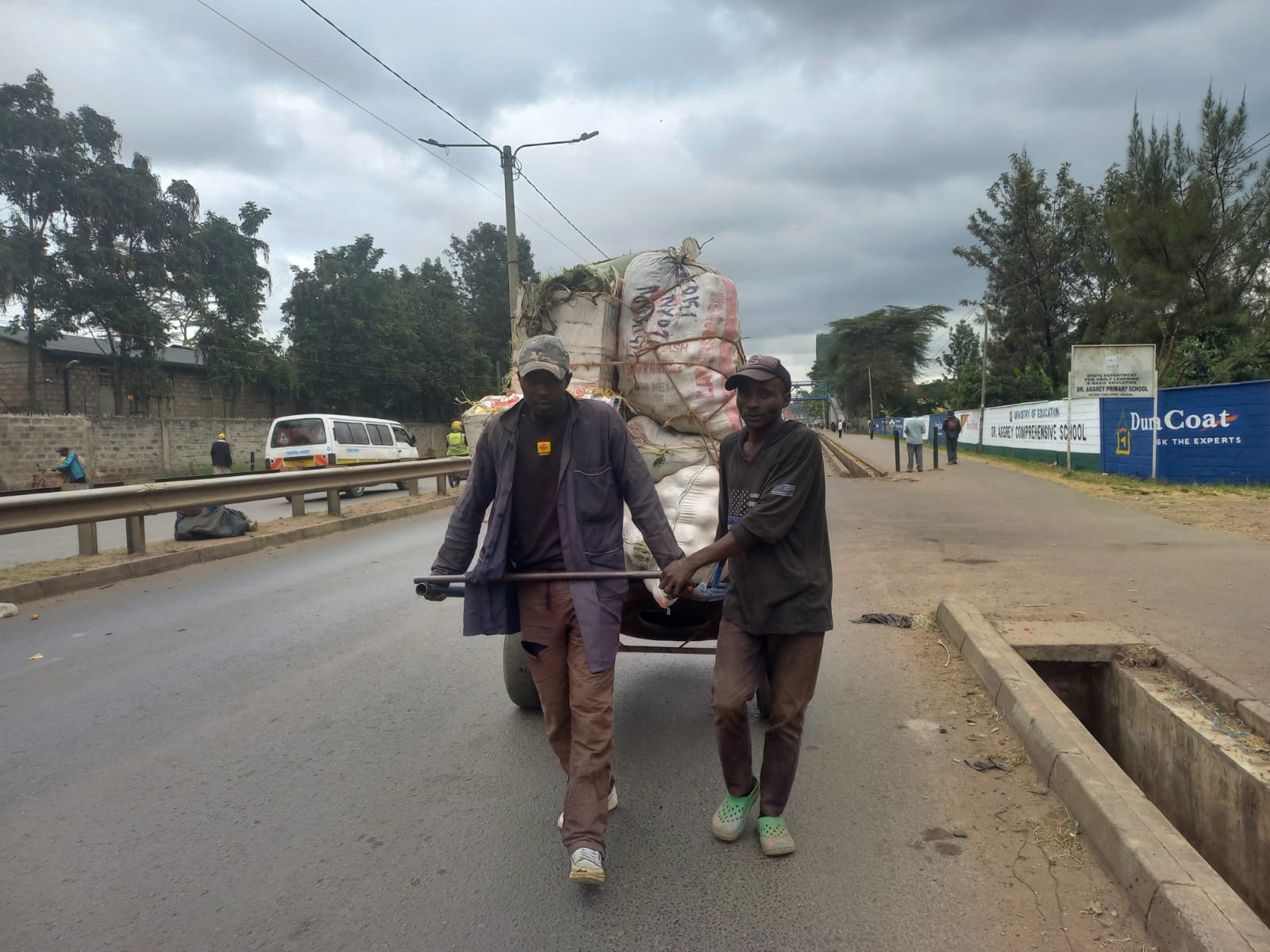 Life behind the load: The hard road travelled by mkokoteni pushers