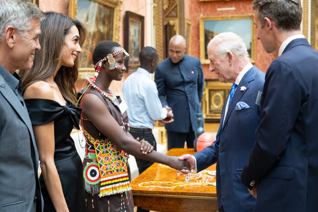 19-year-old Samburu woman Alice Ngitira feted by King Charles III