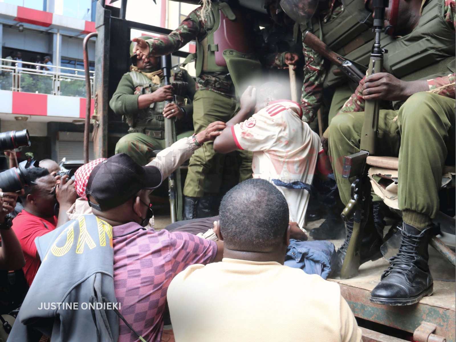 Albert Ojwang's murder protest turns chaotic as goons, activists, police clash in CBD