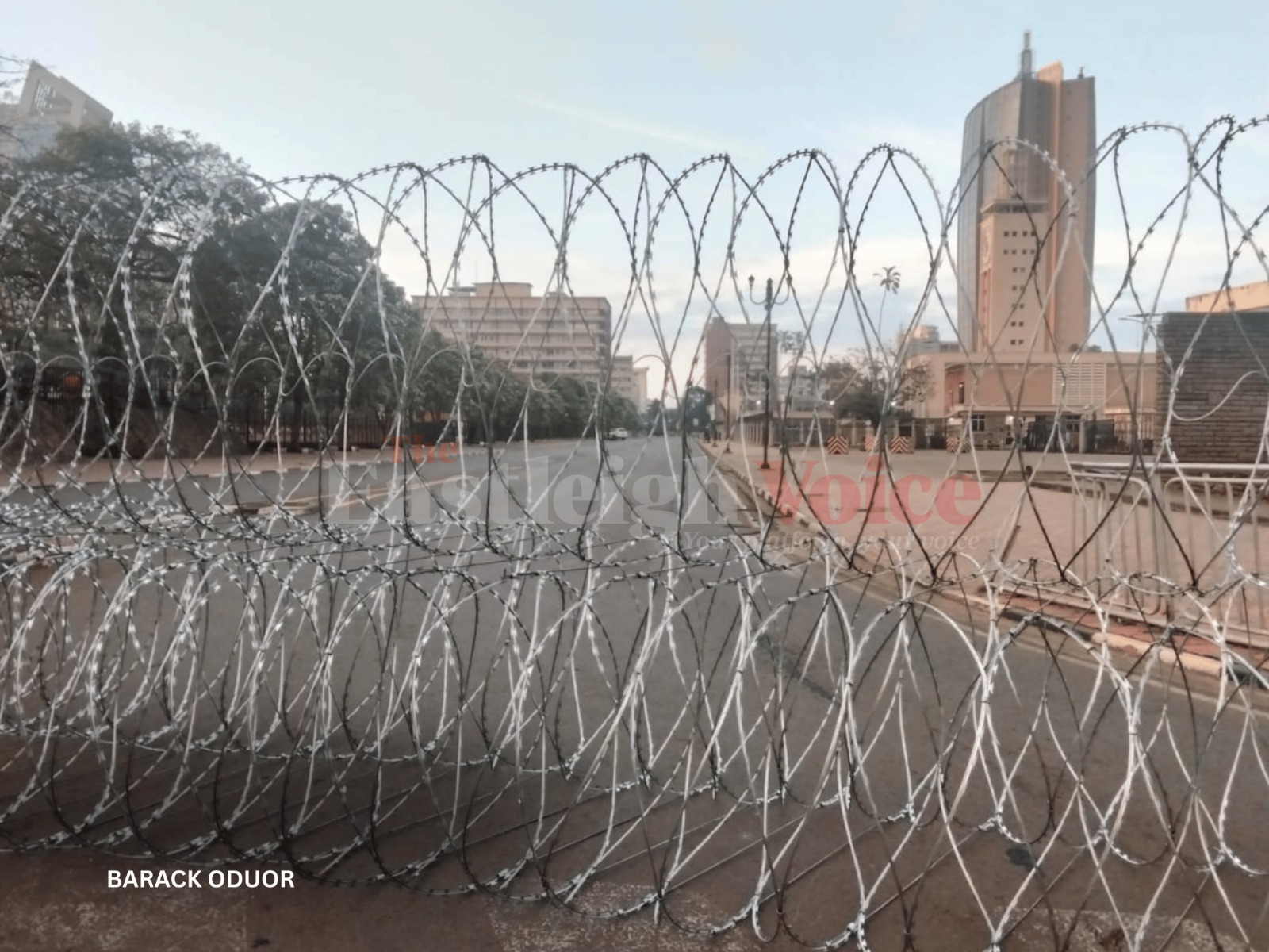 Roadblocks erected, businesses closed with police patrolling streets ahead of protests to mark deadly anniversary