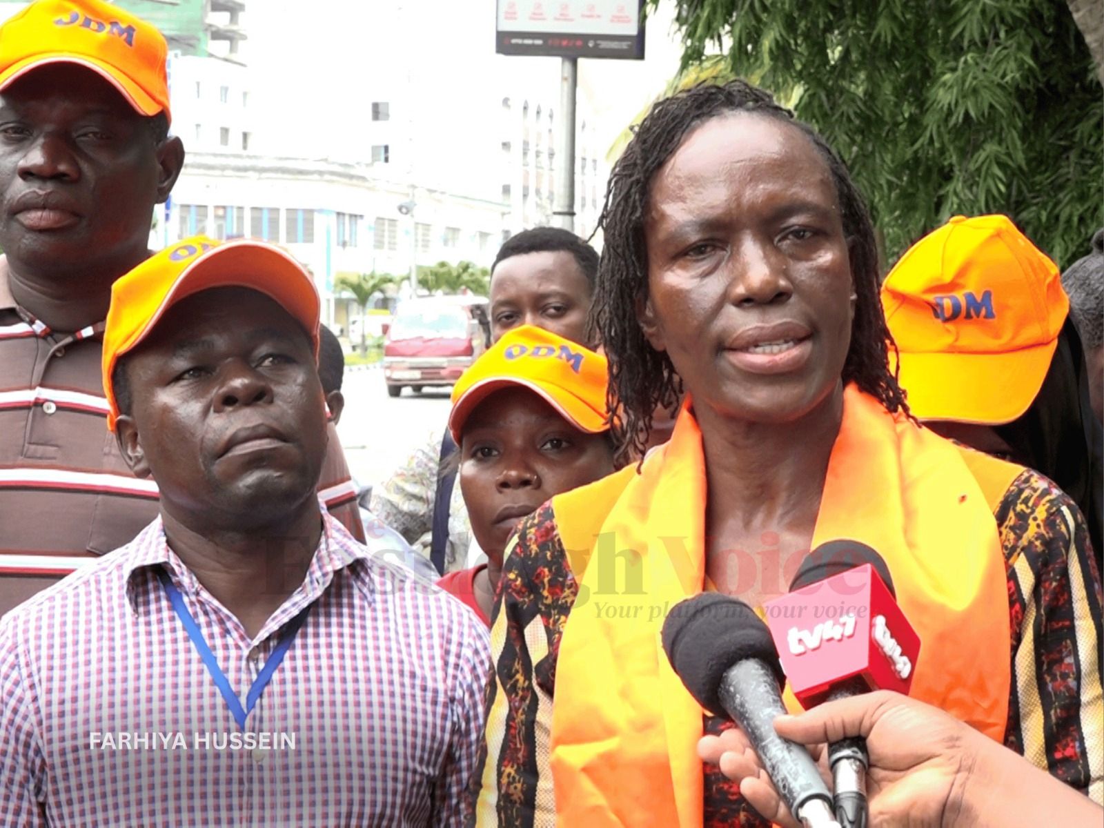 ODM leaders, activists demand repeal of Cybercrimes Act over extrajudicial killings, disappearances - ODM leaders and activists speak in Mombasa. They are calling for the repeal of the Computer Misuse and Cybercrimes Act, 2018. (Photo: Farhiya Hussein)
