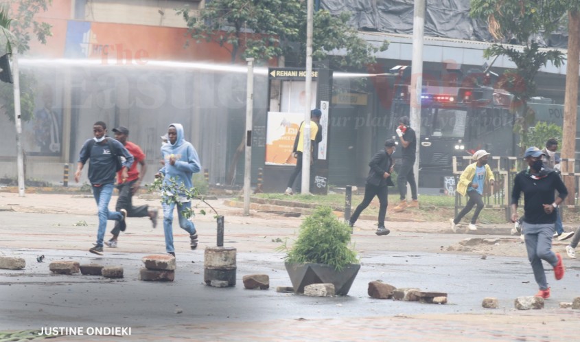 NPSC urges peaceful protests and police restraint as protests turn chaotic across Kenya