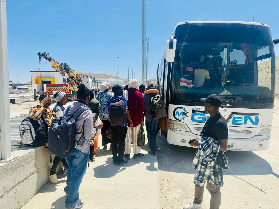 42 Ugandan students, two embassy staff evacuated from Iran to Turkey - Uganda coordinated the evacuation of 42 nationals and two diplomatic staff from Iran to Turkey. (Photo: Government of Uganda)