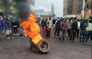 Protests rock Embu as residents demand release of Manyatta MP Gitonga Mukunji