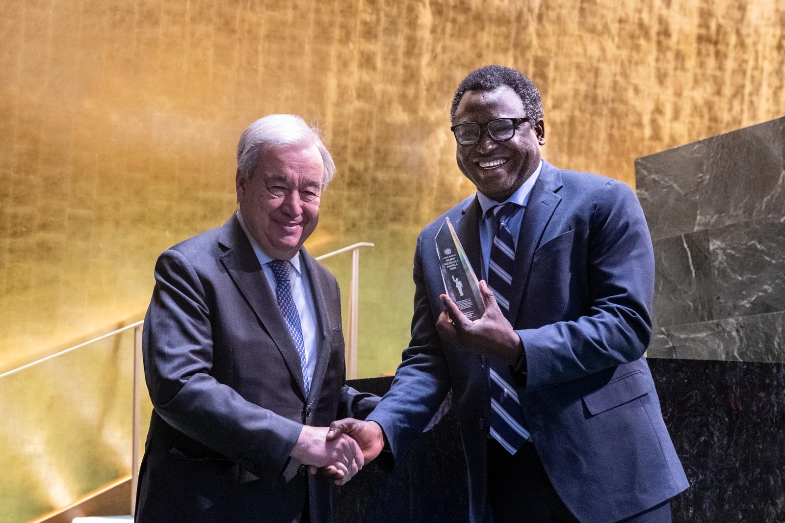 SHOFCO founder Kennedy Odede awarded 2025 Nelson Mandela Prize