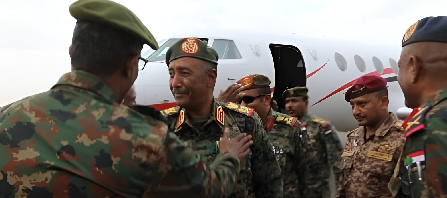 Sudan’s General Burhan lands in Khartoum as army reclaims control of strategic airport