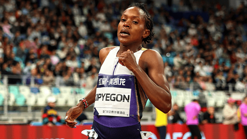 Faith Kipyegon leads Kenya’s record-breaking night in Eugene