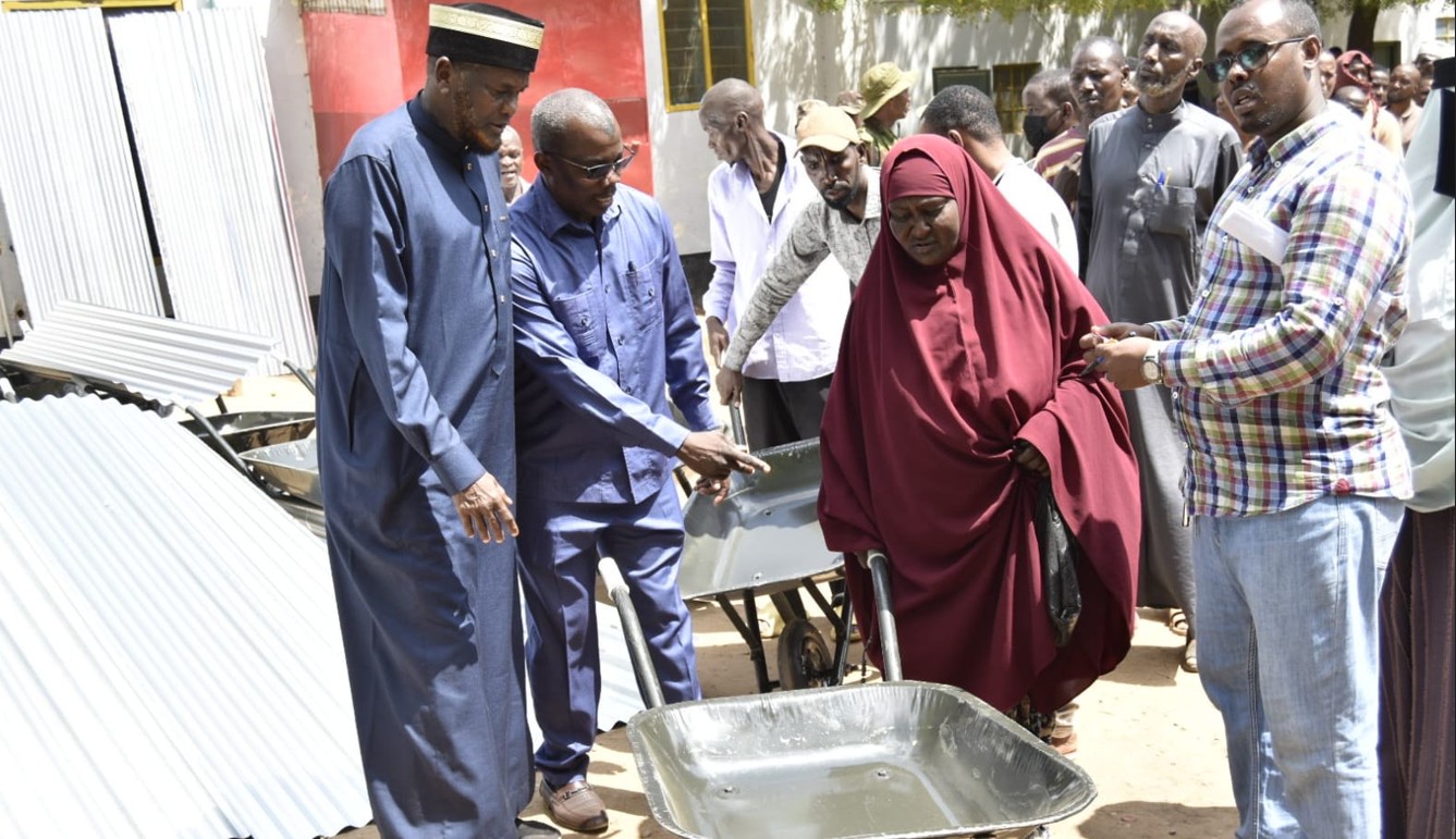 Traders at Garissa’s Soko Mugdi market rise from ashes again as state plans modern upgrade