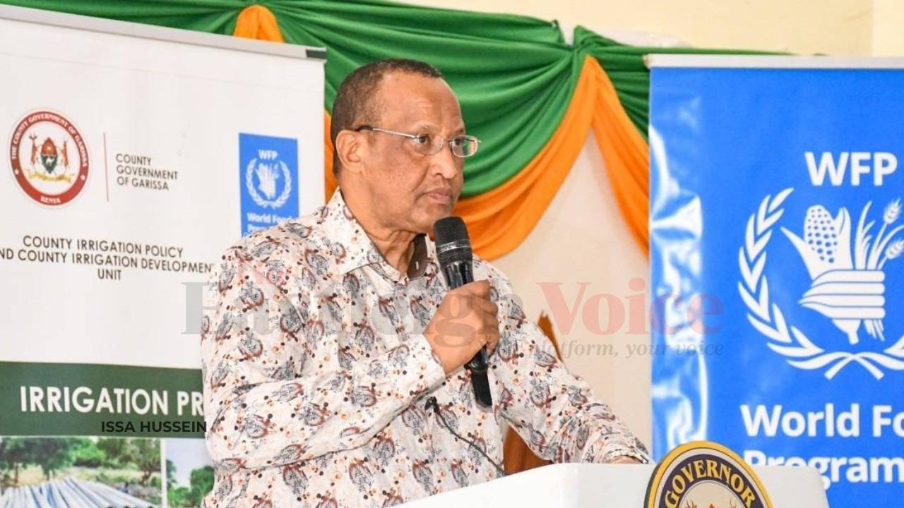 Garissa unveils irrigation policy to boost food security, climate resilience and economic growth