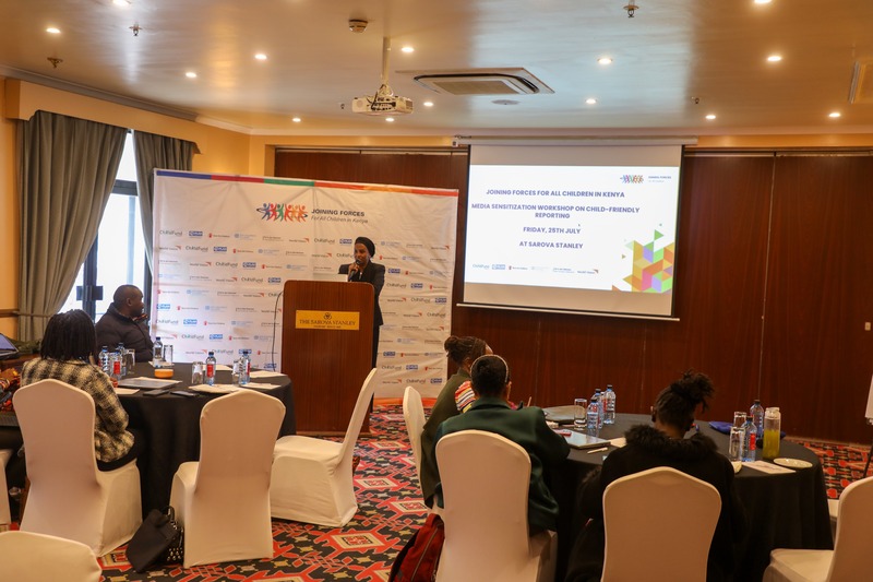 Journalists urged to let children speak on issues affecting them