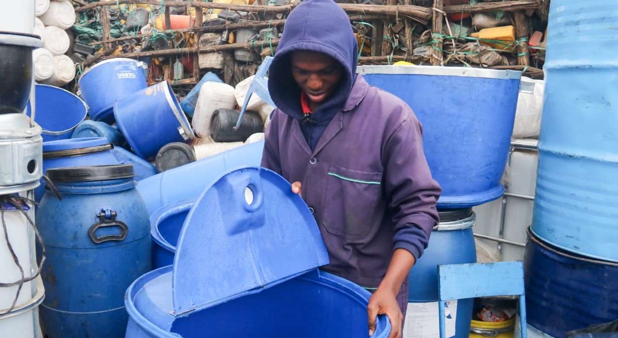 From waste to water tanks: How Kariokor youth are turning Nairobi’s trash into livelihoods