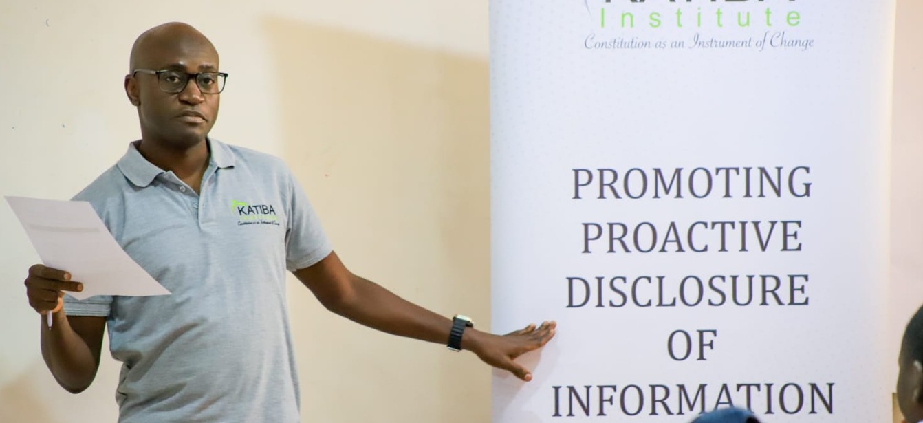 Public information requests in counties routinely ignored, new report by Katiba Institute shows - Katiba Institute’s Communication Director, Kevin Mabonga during a right to access information in Samburu County. (Photo: X/ Kevin Mabonga)