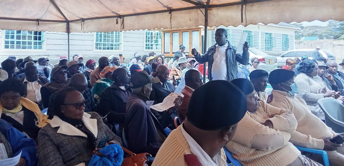 Retired civil servants demand action over withheld sacco savings, urge Oparanya to intervene