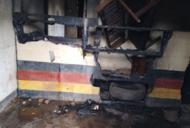 Police station burnt in Nyamira after teen shot during protest