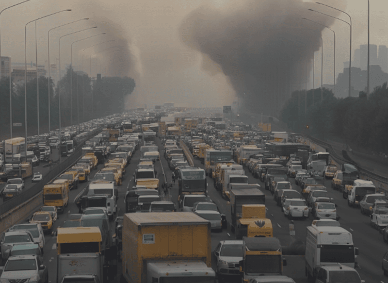 Vehicle emissions, burning hospital waste now Africa’s biggest air pollution threats, experts warn