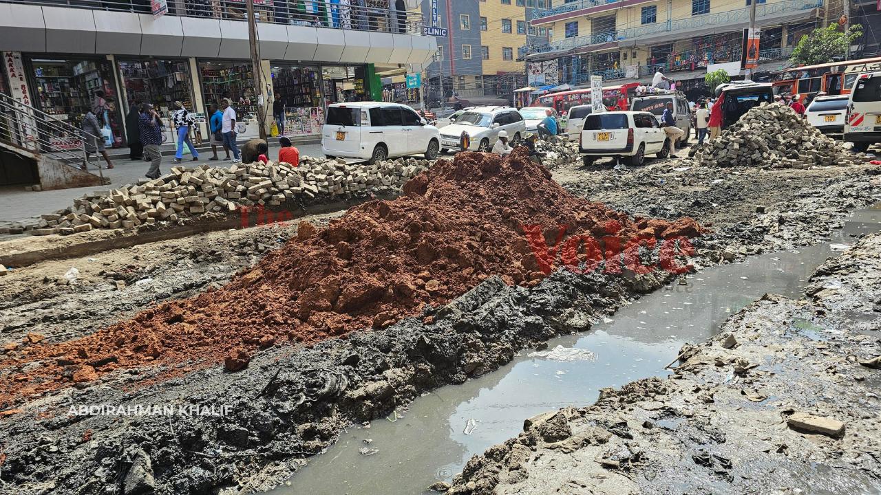 Eastleigh residents slam City Hall over shoddy repairs on Athumani Kipanga Street, demand permanent fix