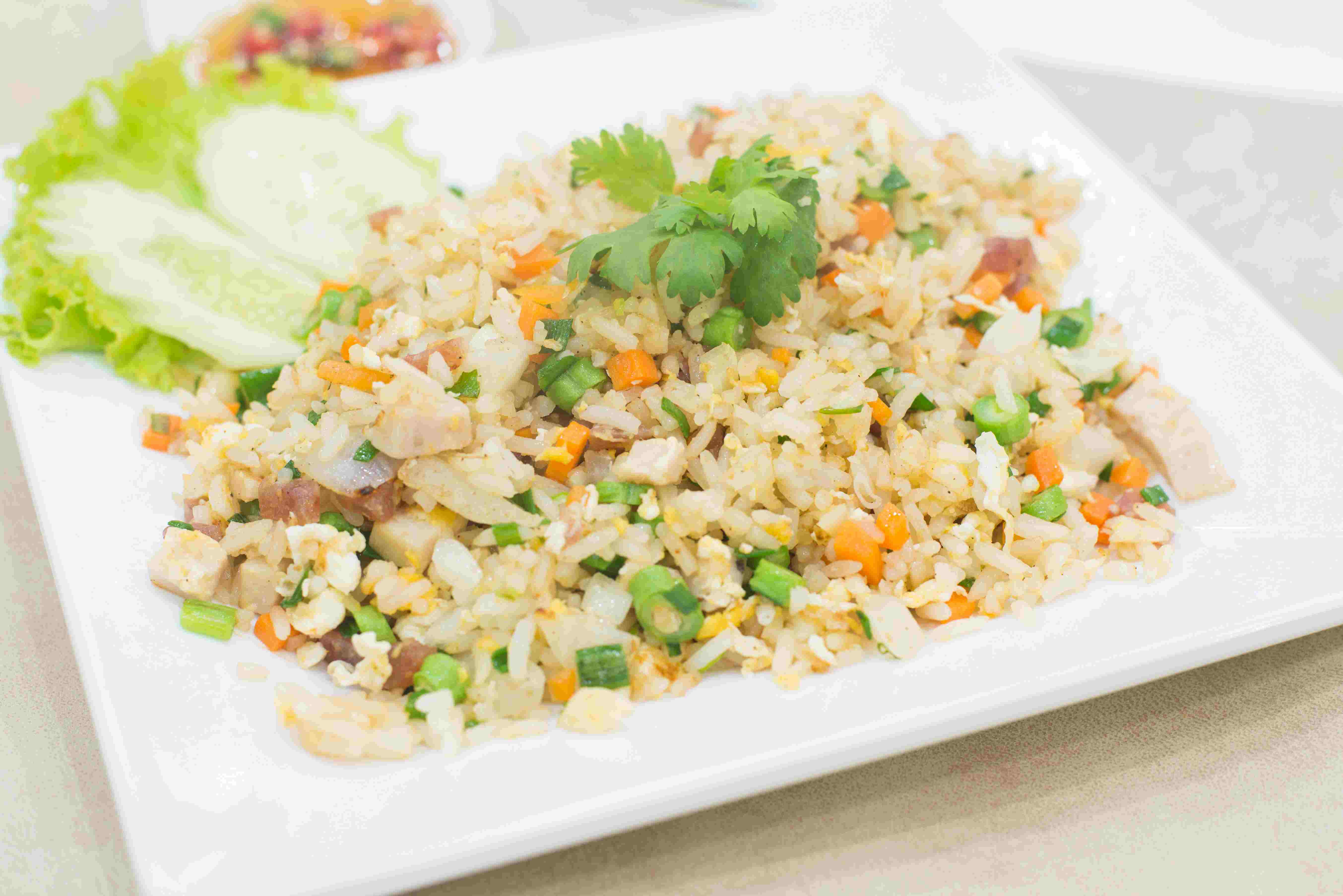How to make yummy fried vegetable rice at home