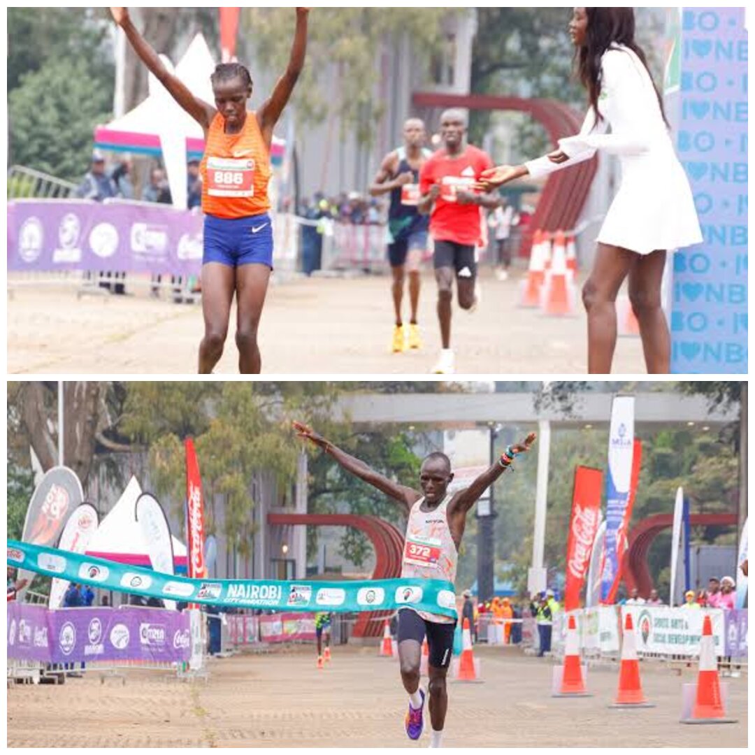 Benson Murkomen, Emily Chepkemoi win 2025 Nairobi City Marathon