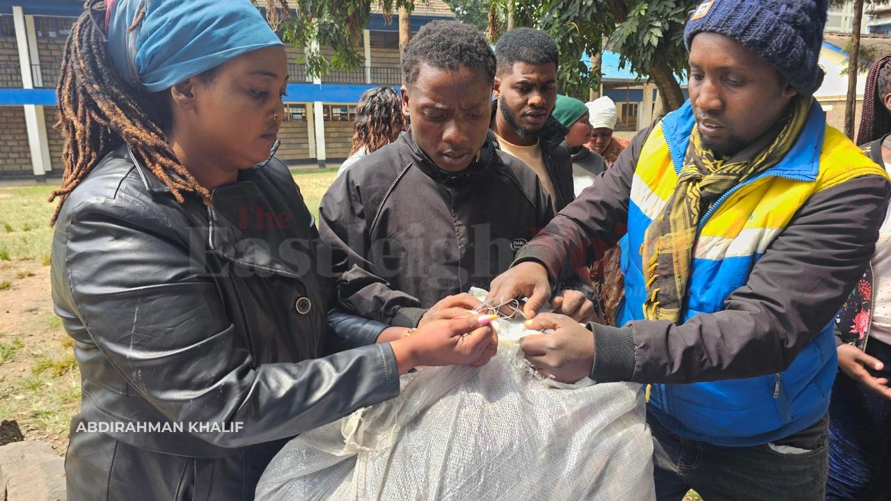 State delivers relief aid to fire victims of Kasilili Village in Kamukunji's Airbase Ward