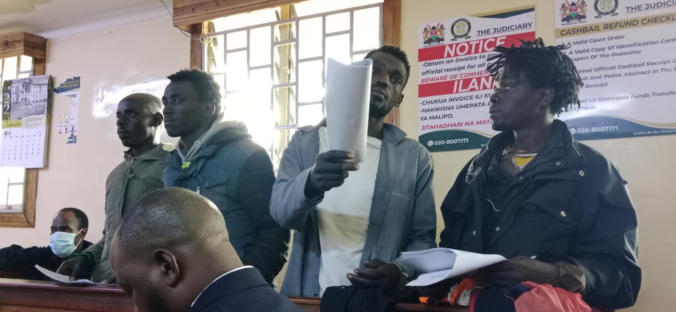 Four suspects held in Nairobi over armed robbery, motorcycle theft at Embakasi firm