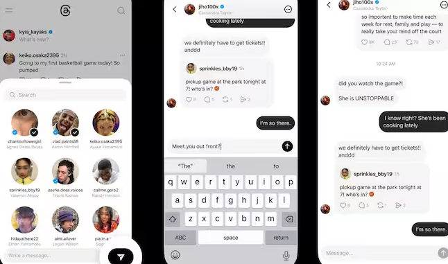 Instagram Threads introduces direct messaging feature in major update