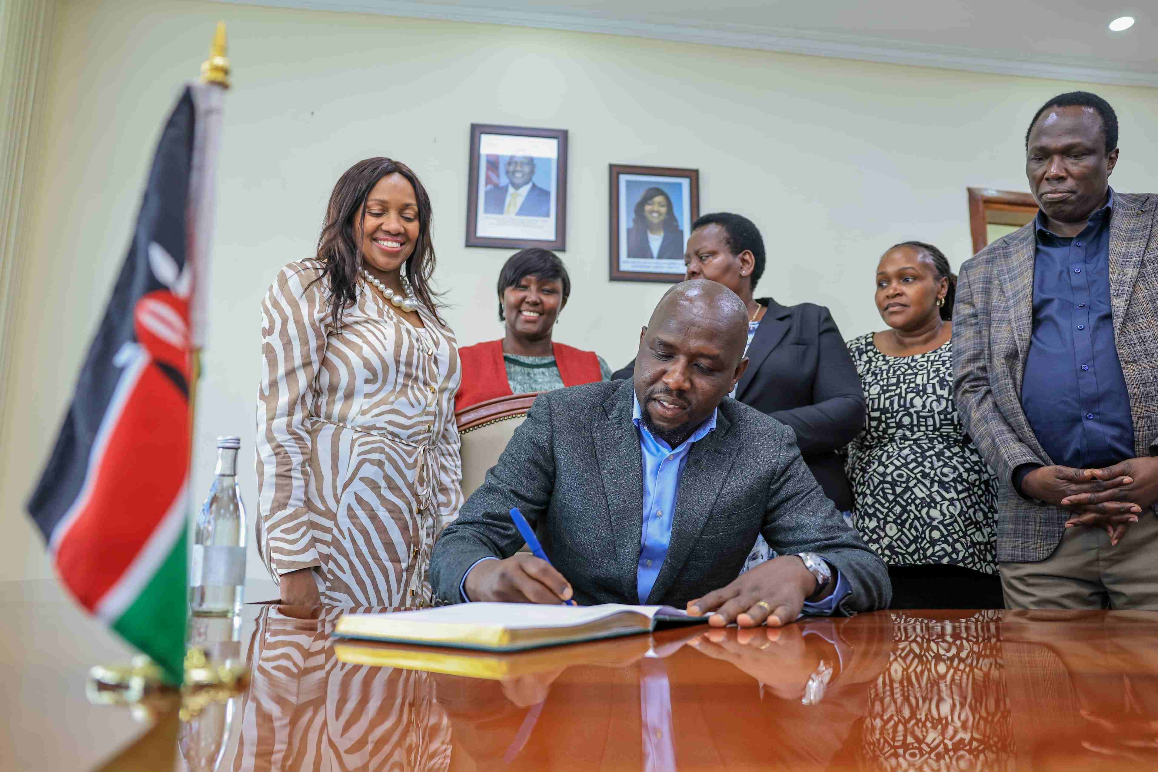 Murkomen urges Sakaja to set up big screens for CHAN fans across Nairobi to decongest Kasarani Stadium