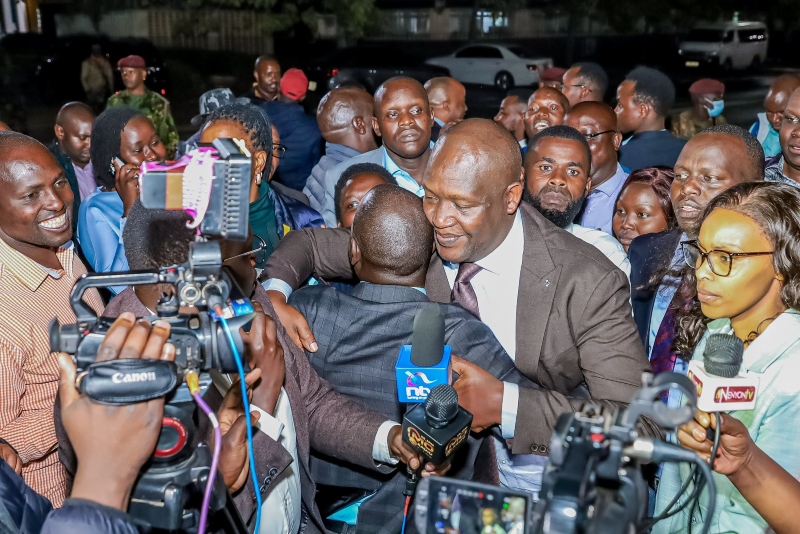 Governor Erick Mutai breaks silence after surviving impeachment