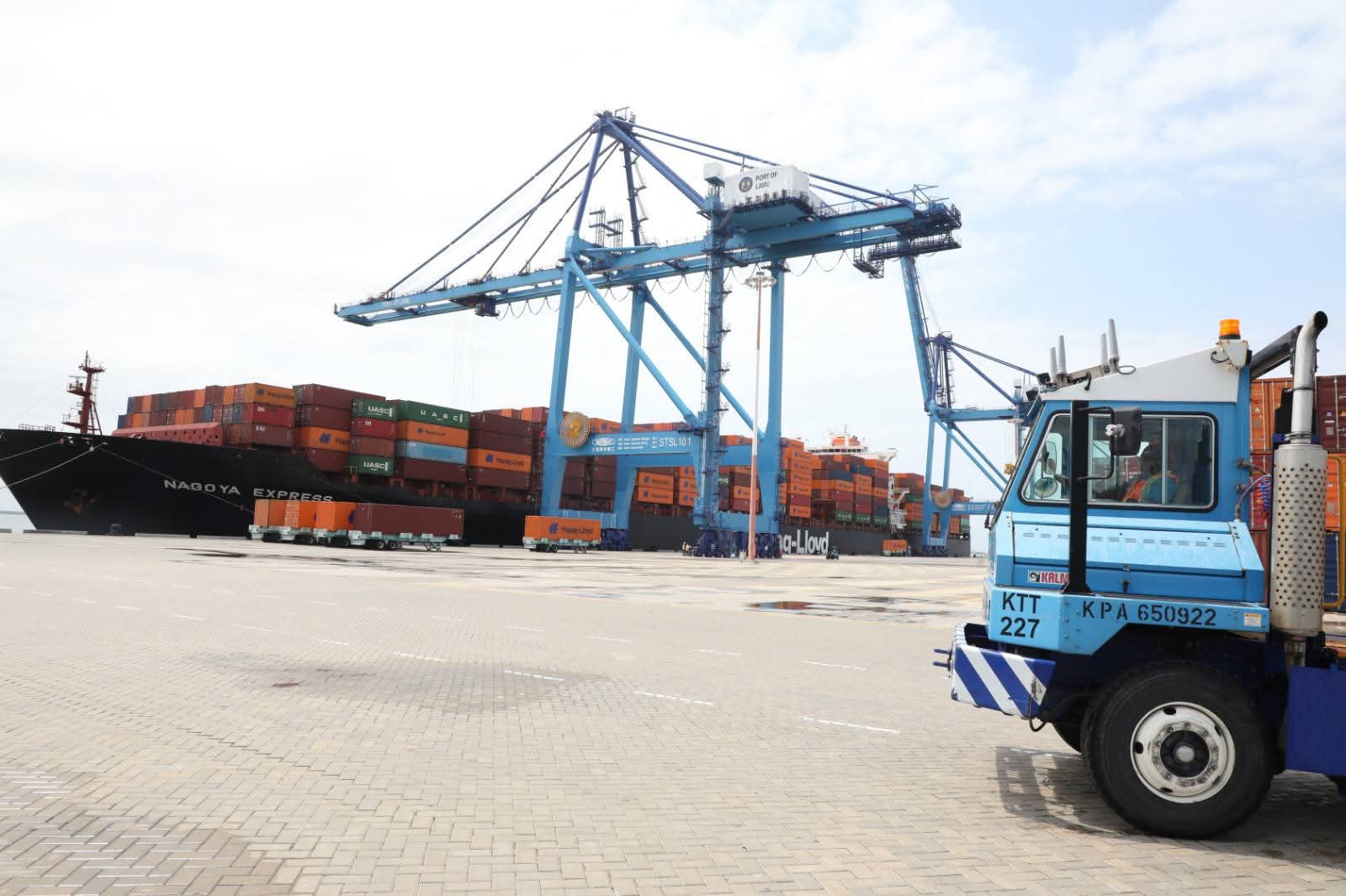 Lamu Port sets record, accommodates longest ship to ever dock in East Africa