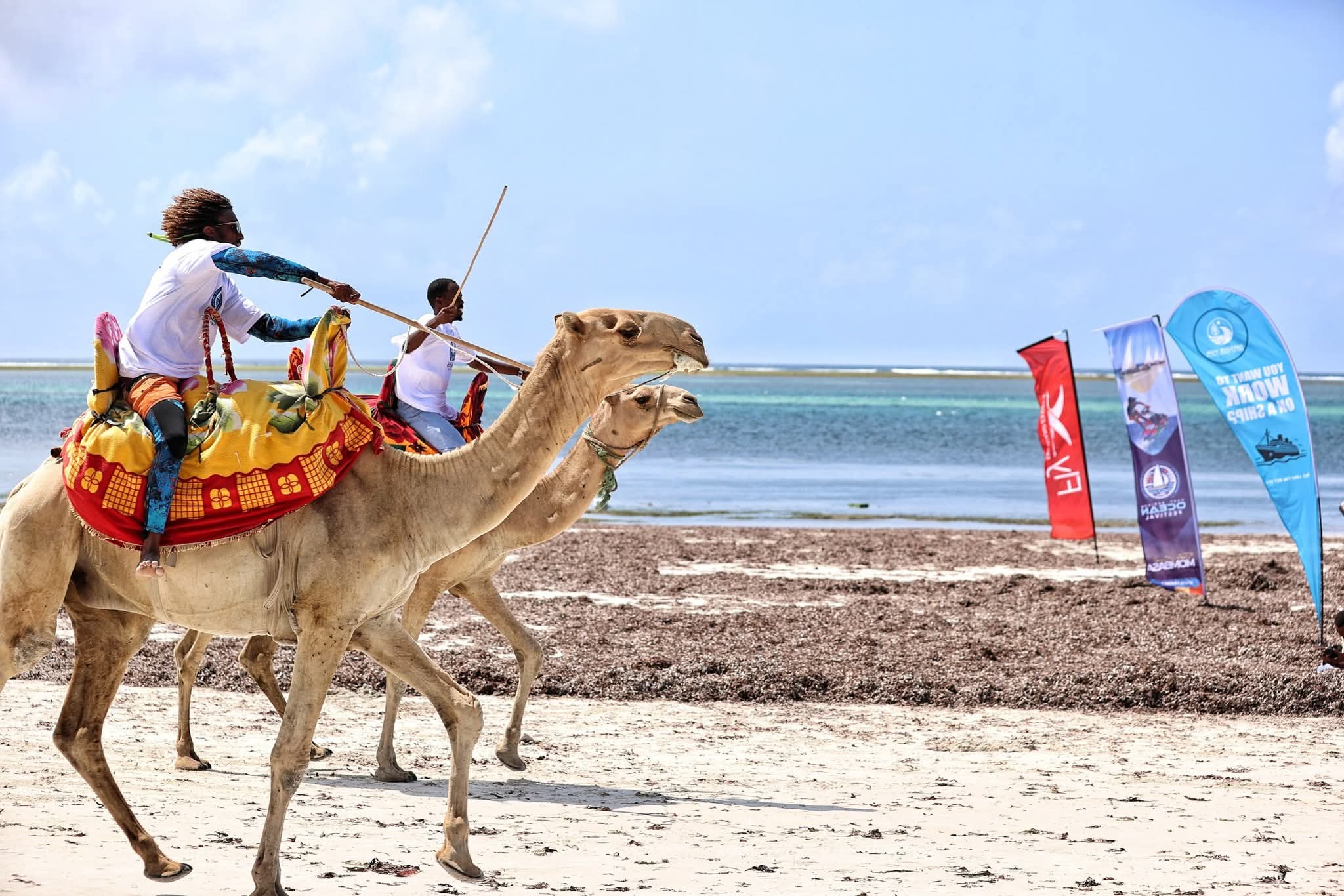 Mombasa's Jumeirah Beach comes alive with first-ever Camel Race Derby